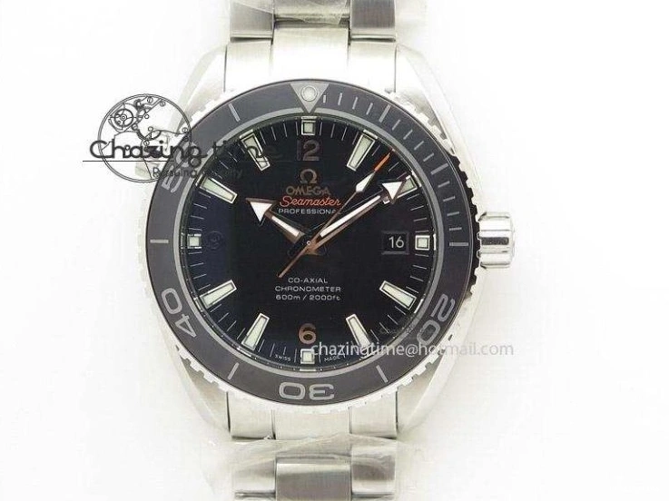 0422 Speedmaster Black Benom PVD Saturn RMF Best Edition on PVD Bracelet Lemania HW StreetReady 7726